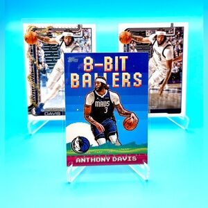 🔥Anthony Davis Lot! 🔥8-Bit Ballers + Topps Holiday + Flagship Insert! 🤯